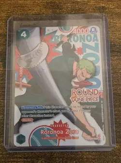 Round 1 RORONOA ZORO One Piece TCG Promo PRB02-006 ENGLISH NM I HAND SHIPS FAST! - Image 1