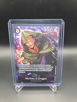 One Piece TCG English OP11-094 Monkey D Dragon Alt Art Parallel - Image 1