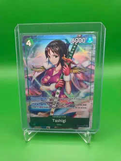 One Piece TCG English EB03-018 Tashigi Alt Art Parallel - Image 1