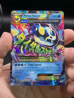 Primal Kyogre EX (Alpha) 55/160 Pokemon XY Primal Clash English LP - Image 3