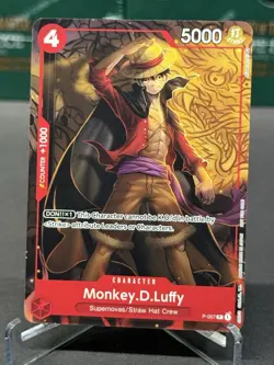 Monkey D Luffy PROMO P-007 (Tournament Pack Vol. 1) One Piece English - Image 1
