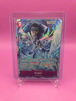 One Piece TCG English OP16-063 Kuzan Alt Art Parallel - Image 1