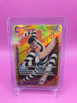 One Piece TCG English EB01-061 Mr. 2 Bon Kurei (Bentham) SEC Foil - Image 1