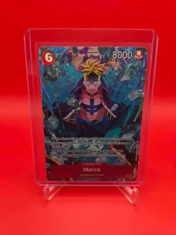 One Piece TCG English OP16-014 Marco Alt Art Parallel - Image 1