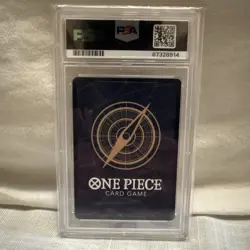RARE 2023 ONE PIECE PROMO LABEL PIRATES PARTY VOL.5 041 MONKEY D. LUFFY PSA 10 - Image 3