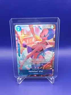 One Piece TCG English EB04-025 Nefeltari Vivi Alt Art Parallel - Image 1