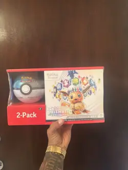 *Pokemon TCG* Prismatic Evolutions Elite Trainer Box ETB Sam’s Club Exclusive! - Image 1