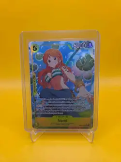 One Piece TCG English EB03-053 Nami Alt Art Parallel - Image 1