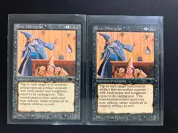 2 x XENIC POLTERGEIST Vintage Antiquities MTG Magic the Gathering Black Cards - Image 1