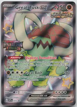 Great Tusk ex 072 Holo Promo Miscellaneous Cards & Products Pokemon NM/M - Image 1