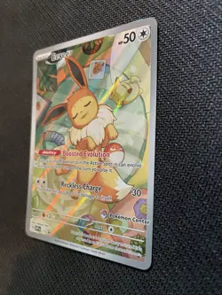 Pokemon Eevee SV: Scarlet & Violet Promo Holo Promo Card-Pokemon Center stamp - Image 3