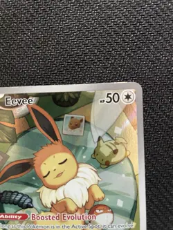 Pokemon Eevee SV: Scarlet & Violet Promo Holo Promo Card-Pokemon Center stamp - Image 4