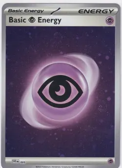 Basic Psychic Energy (Cosmos Holo) 005 - 3 Swirls - S&V 151 - Pokemon TCG NM/M - Image 1