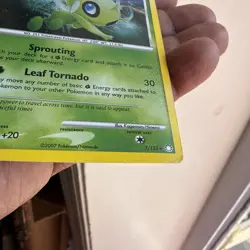 Pokemon TCG Card Celebi 7/123 Holo Rare Mysterious Treasures Pokemon - Image 4