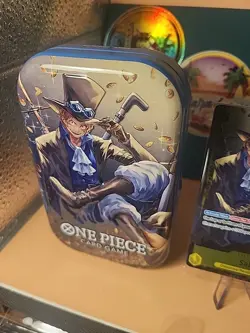 One Piece CCG Tin Promo Card Set Sabo EMPTY TIN / SEALED PROMO CARD / NO PACKS - Image 5