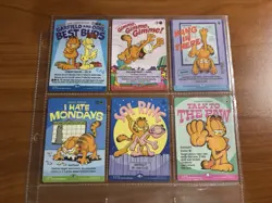 Magic The Gathering GARFIELD SECRET LAIR SET (6 CARDS) non-foil NM Unplayed - Image 1