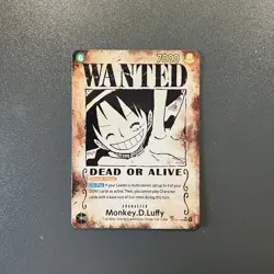 One Piece Card Game Monkey D Luffy OP13-118 Carrying on his Will ENG Near Mint - Image 1