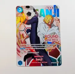 Sanji OP15-047 (ENGLISH) - One Piece x Round 1 Promo Card - Image 1