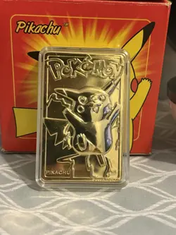 Pokemon 23K Gold Plated Card Complete Red Set w/ Pokeballs & Boxes - Image 5