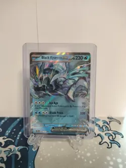 Pokemon TCG Black Kyurem EX Surging Sparks Double Rare Holo Card 048/191 - Image 1