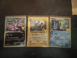 Pokemon 25th Celebrations Lunchbox Promos Hydreigon-Light Toxtricity- Mimikyu - Image 1