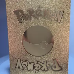 Ash Ketchum Vmax HP 5000000 Gold Foil Fan Art Card Gotta Win Them All🔥🔥 - Image 3