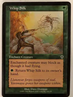 Whip Silk - Invasion - Magic the Gathering MTG Nice! - Image 1