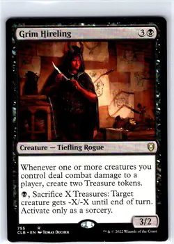 Grim Hireling 755 Commander Legends: Battle for Baldur's Gate MTG LP - Image 1