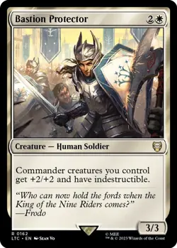 NM - Bastion Protector [LTC - 162] Commander: The Lord of the Rings: Tales of... - Image 1