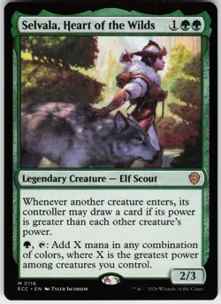 SELVALA, HEART OF THE WILDS 116 MYTHIC NEAR MINT - Image 1
