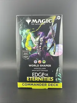 Magic The Gathering Edge of Eternities World Shaper Commander Deck NEW - Image 1