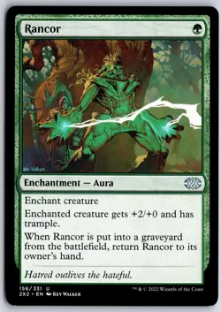 Rancor 156 UC Double Masters 2022 Magic: The Gathering NM/M - Image 1