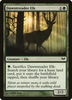 DAWNTREADER ELK X 4 E/X+ DARK ASCENSION MAGIC THE GATHERING - Image 1