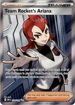 Team Rocket's Ariana DRI - 224/182 Pokemon NM EN Holofoil - Image 1
