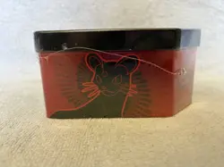 Pokemon Destined Rivals Team Rocket Tin Factory Sealed w/5 Booster Packs & Promo - Image 4