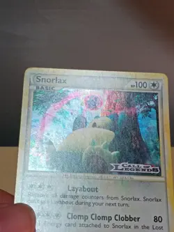 Pokemon SNORLAX Call of Legends Prerelease Holo Promo 33/95 LP/MP Warp - Image 4