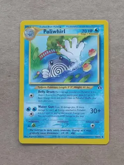 Poliwhirl 44/75 Uncommon Neo Discovery Pokemon Unlimited Lightly Played - Image 1