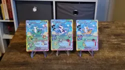 Pokemon 3 FAN ART Cards Bubble Latios, Latias, Lugia - Image 1