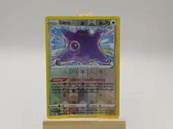 Ditto 107/159 Rare Sword and Shield Crown Zenith Pokemon Reverse Holo Near Mint - Image 1