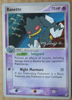 2007 World Championships Banette 1/100 Promo non-holo Pokemon LP - Image 1