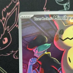 Nintendo Pokemon TCG ASCEN Team Rocket's Mimikyu 238/217 Holo English HP 60 - Image 4