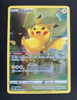 Pikachu GG30/GG70 Near Mint Crown Zenith Galarian Gallery Pokemon TCG NM - Image 1
