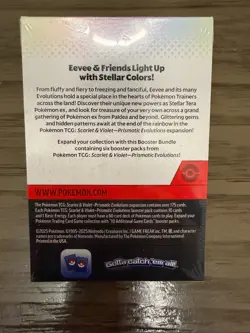 Pokemon TCG Scarlet & Violet Prismatic Evolutions Booster Bundle 6 Packs - Image 2