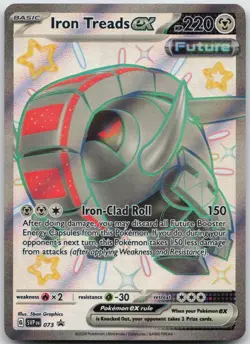 Iron Treads ex 073 Holo Promo Scarlet & Violet Promo Pokemon NM/M - Image 1