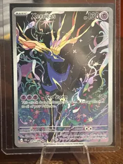Pokemon TCG Xerneas EX Ultra Rare Holo 091/086 Near Mint - Image 1