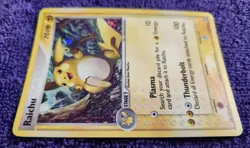 Raichu 12/108 Power Keepers Holo Rare Pokemon *NICE* - Image 2