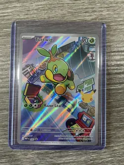 Pokemon first partner illustration series one Holo Promo Turtwig Chimchar Piplup - Image 5