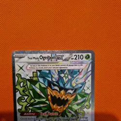 Pokemon TCG Teal Mask Ogerpon EX SVP166 Scarlet Violet Black Star NM Promo - Image 3