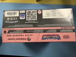 Chaos Rising Pokemon Center ETB: Elite Trainer Box- New/Sealed - Image 4