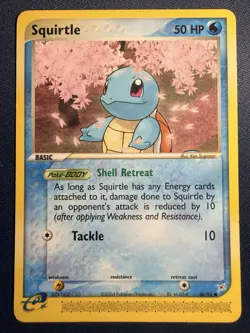 Squirtle 46/95 Pokemon 2004 Team Magma vs Team Aqua Regular Non-Holo LP - Image 1